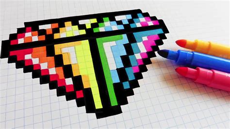 Comment Faire Une Pixel Art Un Diamant Youtube