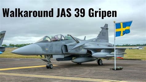 Walkaround Jas Gripen Stridspilot F Rklarar Youtube