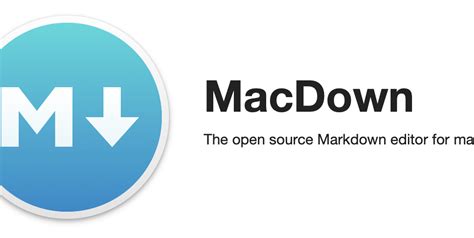 MacDown A Lovely Open Source Markdown Editor For The Mac Podfeet