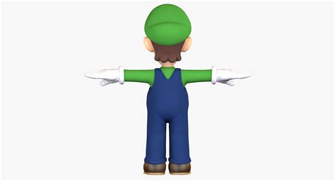 Luigi Super Mario Character 3D Model - TurboSquid 1404239