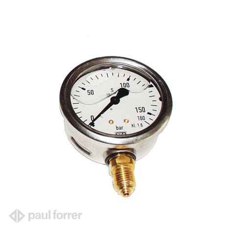 Paul Forrer Ag Stauff Standardmanometer Mm G