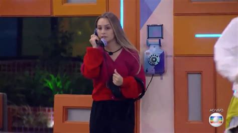 Bbb 21 Carla Diaz Empareda Fiuk Lumena E Rodolffo Após Big Fone