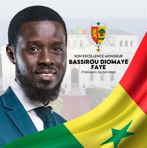 SÉnÉgal Bassirou Diomaye Faye 5Ème PrÉsident Du SÉnÉgal Selon Les