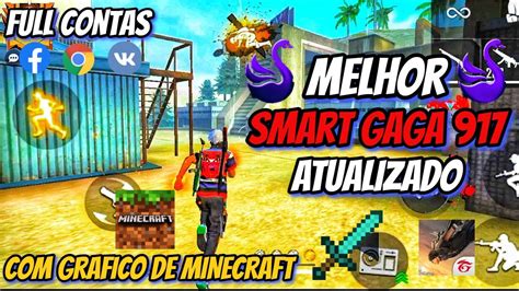 MELHOR VERSÃO SMART GAGA PARA PC FRACO GRAFICO DE MINECRAFT