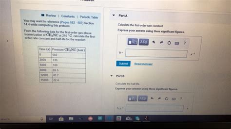 Solved Part A Review Constants Periodic Table You May Chegg