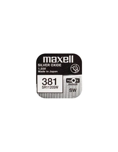 Maxell Baterija Sr W Sw Baterijos Baterija Lt