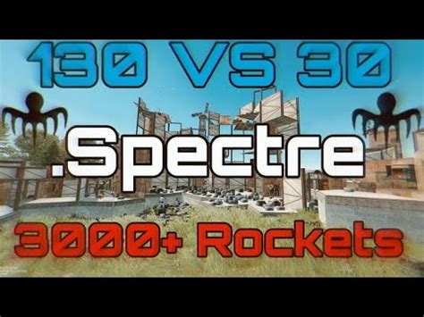 SPECTRE BACK TO HAUNT VITAL WIPE PROGRESSION 3000 ROCKET RAID AND