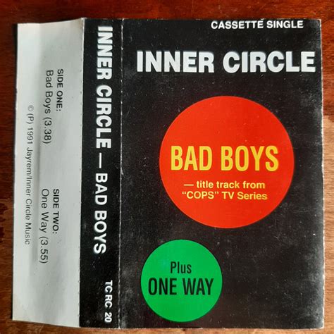 Inner Circle – Bad Boys (1991, Cassette) - Discogs