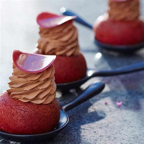 Babas Aux Framboises Et Au Chocolat Recette I Cook In Guy Demarle