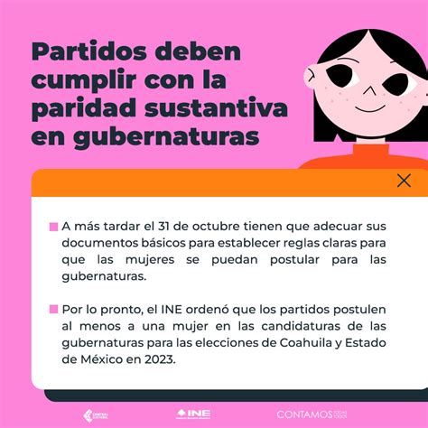 Los Partidos Deben Cumplir Con La Paridad Sustantiva Para Las