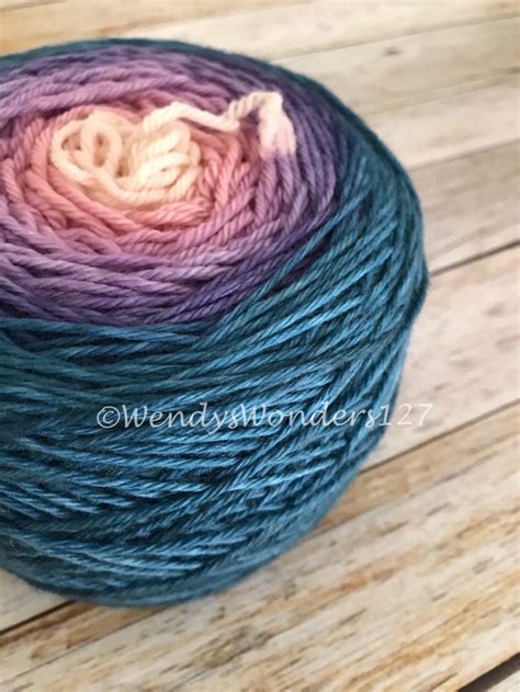 Hand Dyed Yarn Gradient Yarn Extra Large Skein 250g Yarn - Etsy ...
