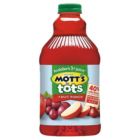 Motts For Tots Fruit Punch Juice 64 Fl Oz