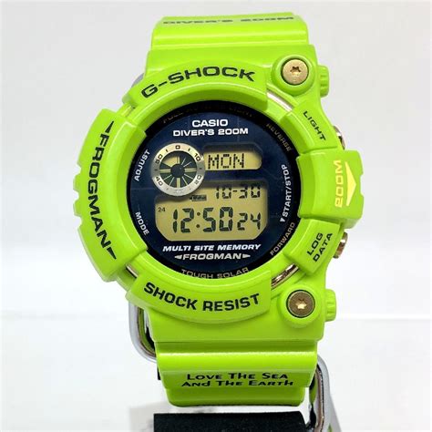 極 G Shock ジーショック Casio カシオ 腕時計 Gw 200f 3jr フロッグマン Frogman イルクジ 2009年 雨蛙