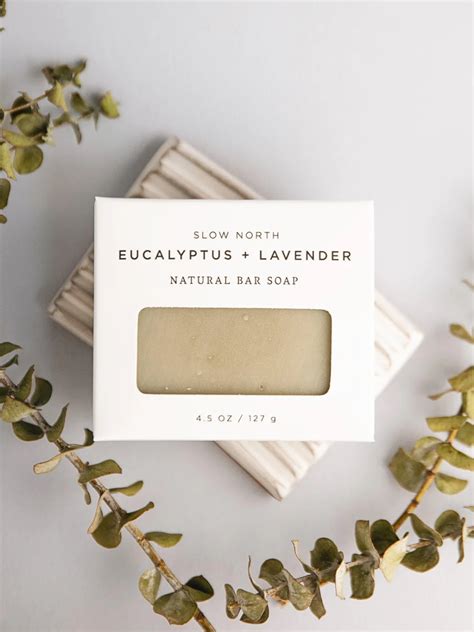 Eucalyptus Lavender Natural Bar Soap From Slow North Dig Gardens