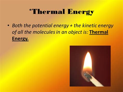 Heat Energy Definition