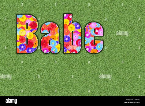 German And English Pet Name Babe Nickname For The Bride Illustration Graphic Design Text