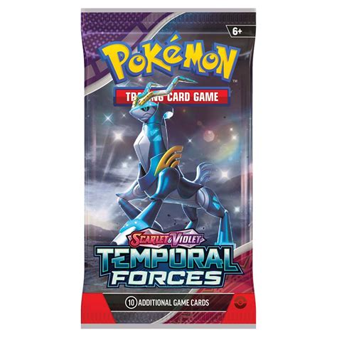 Pokemon Tcg Scarlet And Violet Temporal Forces Booster Toys And