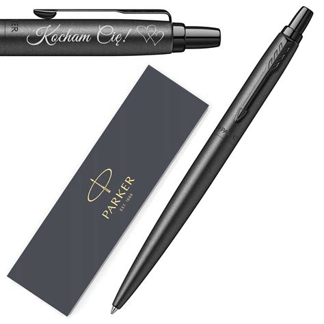 Długopis Parker Jotter XL Monochrome Black Prezent dla Mamy Taty