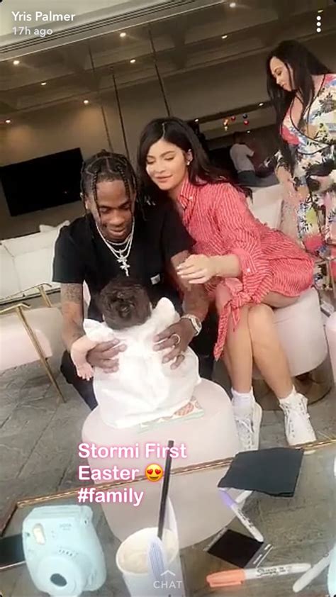 Kylie Jenner Travis Scott And Stormi Easter Photos 2018 Popsugar Celebrity