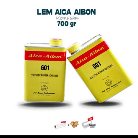 Jual Lem Perekat Aica Aibon 700 Gram Kuning Type 601 Kota Surabaya