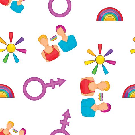 modèle de symbole de couple de femme gay style cartoon Art vectoriel chez Vecteezy