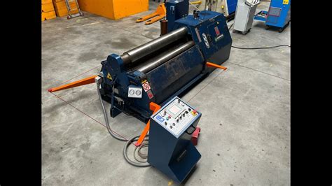 Faccin Hel Roll Plate Bender Used Mach Metal