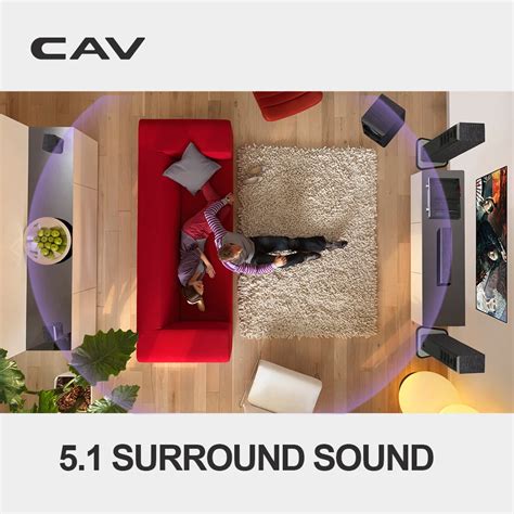 Cav Imax Home Theater System Smart Bluetooth Multi Surround