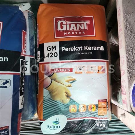 Jual Gm Semen Perekat Keramik Sak Kg Shopee Indonesia