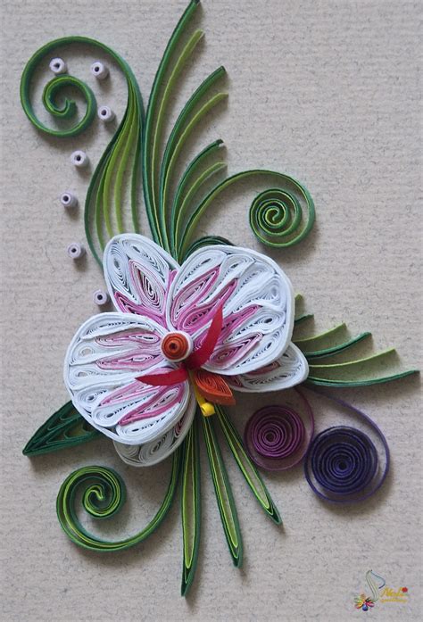 Neli Quilling Art: Quilling cards-flowers