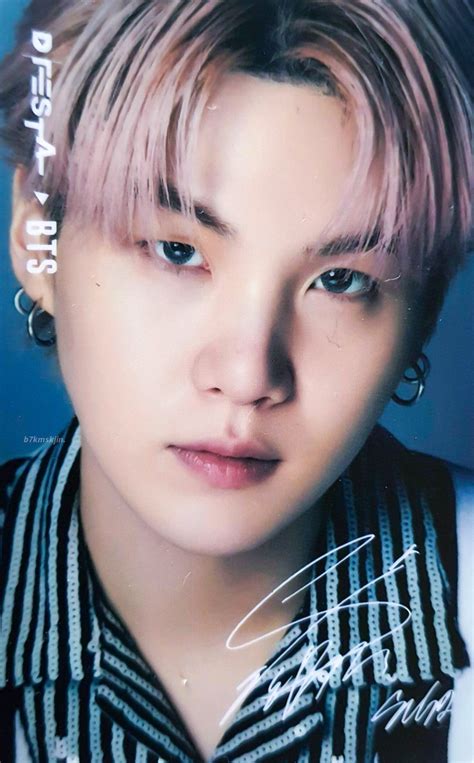 Pin De ☾ ⁷ Kmskjin Slow Em Bts Dfesta Exhibition Suga Bts