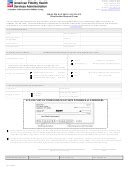 Fillable Health Savings Account Distribution Request Form American