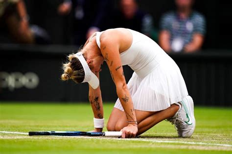 Finale Wimbledon Victoire De Marketa Vondrousova