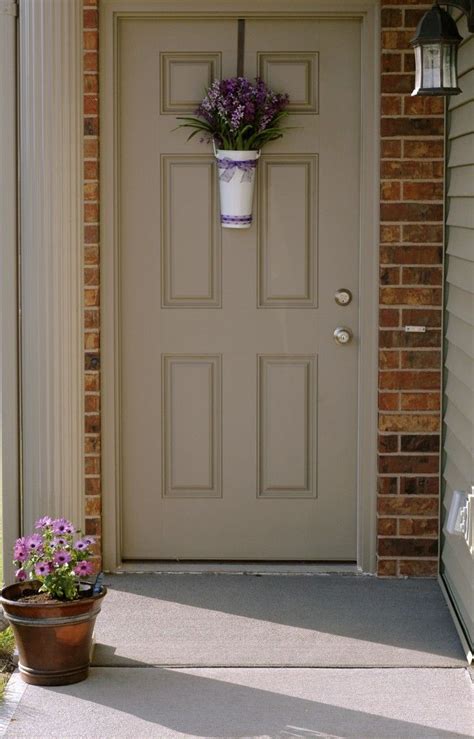 Or More Of A Beige Colour Painted Front Doors Exterior Front Doors Beautiful Front Doors