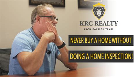 Why You Need A Home Inspection Krc Realty