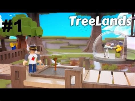 ROBLOX TreeLands Beta 1 Building My Own Tree House YouTube