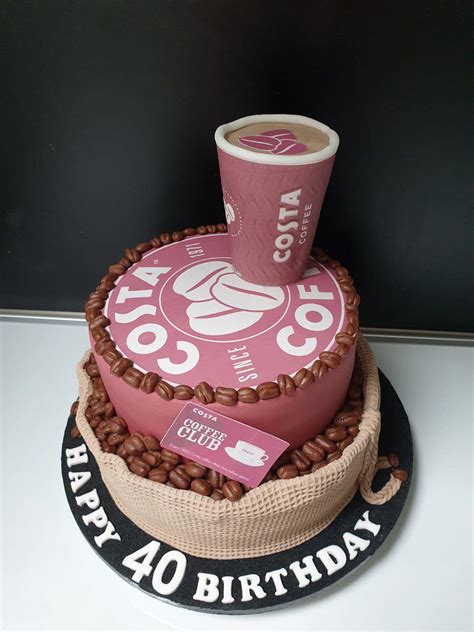 Costa Coffee Cake | Costa coffee cake, Coffee cake, Coffee cake decoration