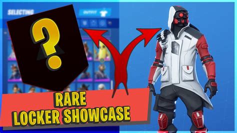 RARE ALPHA ITEM Fortnite Skin Locker Showcase EXCLUSIVES FORTNITE