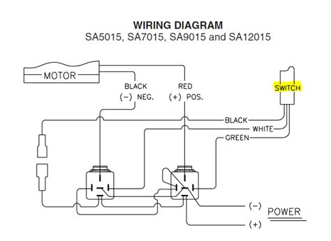 12v Winch Motor Wiring Diagram Wiring Diagram