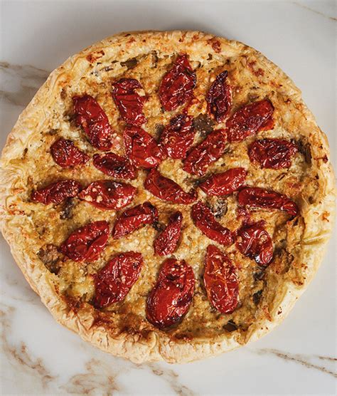 Torta Salata Pomodori Secchi Melanzane E Pesto Alla Genovese Cucina