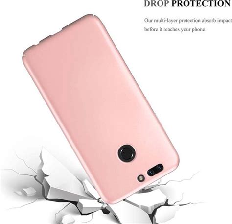 Cadorabo Hoesje Voor Honor Pro In Metaal Rose Goud Hard Case Cover