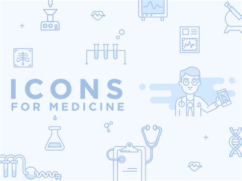 Icons for medicine by Daria on Dribbble