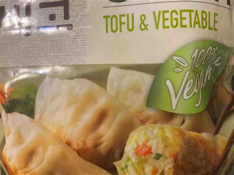 BiBigo Gyoza Tofu Vegetable Kalorien Neue Produkte Fddb