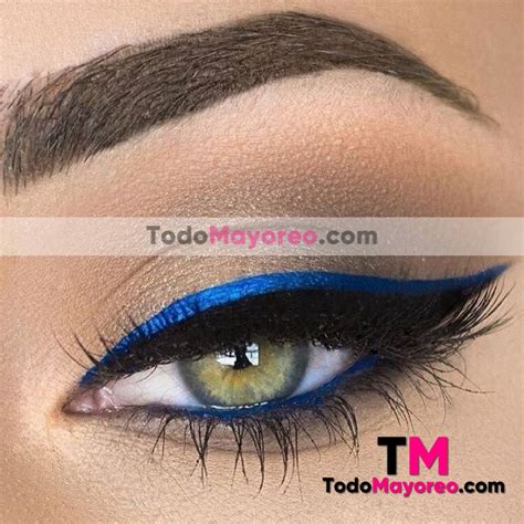 Delineador Neon Color Azul Rey Brights Eyeliner Tono Blue King A La