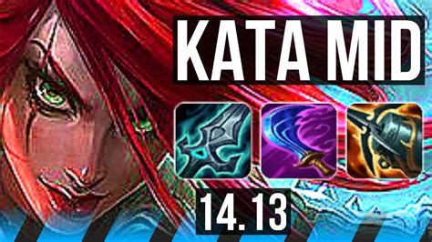 KATARINA Vs KASSADIN MID Rank 4 Kata Quadra Legendary 800 Games