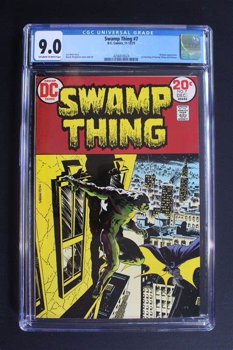 Swamp Thing Comic Book Sale Cgc Vfnm