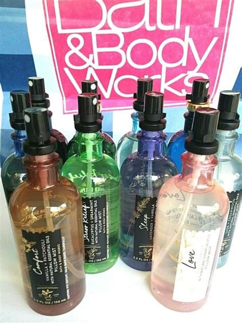 Bath And Body Works Aromatherapy Pillow Mist With Natural Essential Oils