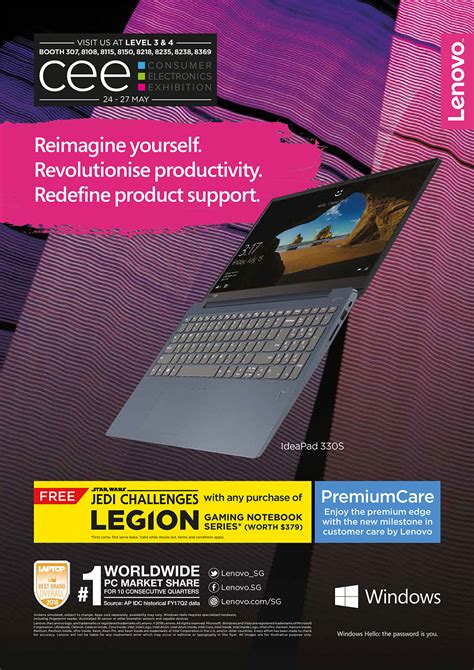 Lenovo Cee Brochures From Cee On Tech Show Portal Hardwarezone