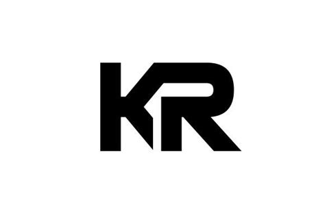 KR Logo Design Vector Graphic by xcoolee · Creative Fabrica