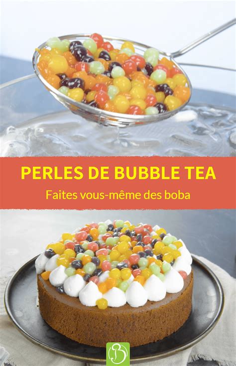 Faites vous même des boba Perles de Bubble Tea Recipe Bubble