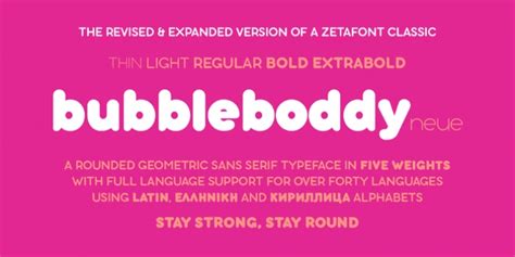 Bubbleboddy Neue Font Download Fonts Empire